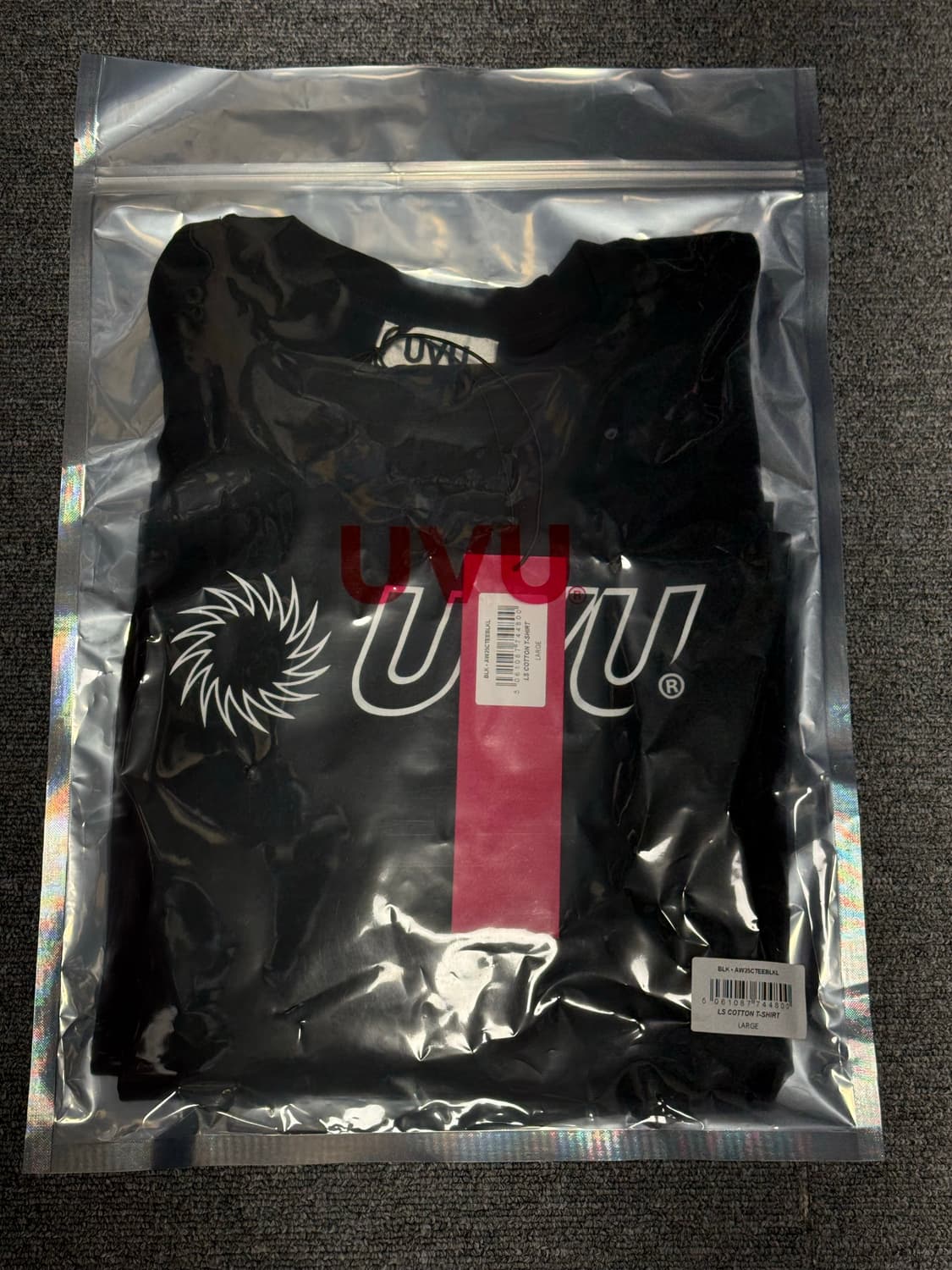 UVU 코튼 롱슬리브 판매합니다 상품이미지1