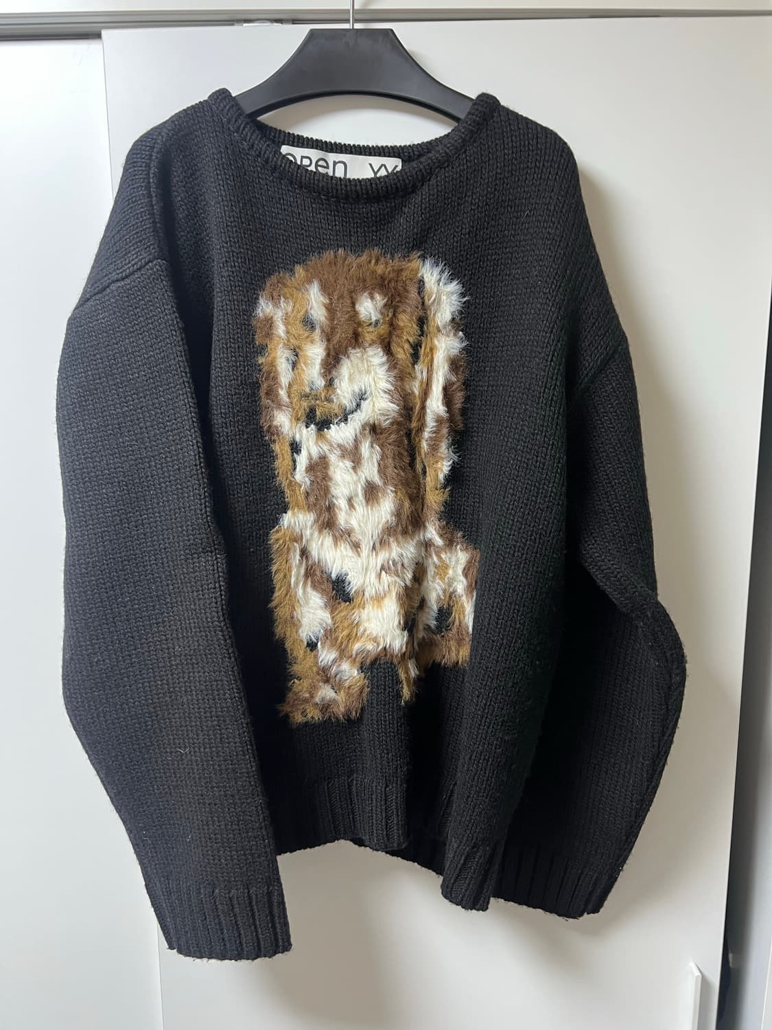 shaggy jacquard dog sweater 남녀공용 상품이미지4