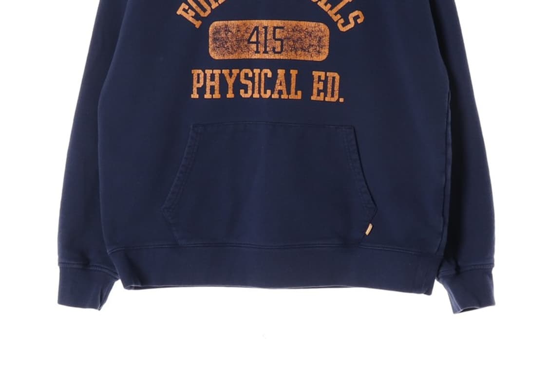 리바이스 골드탭 빈티지 프린팅 네이비 후드티 M 상품이미지4