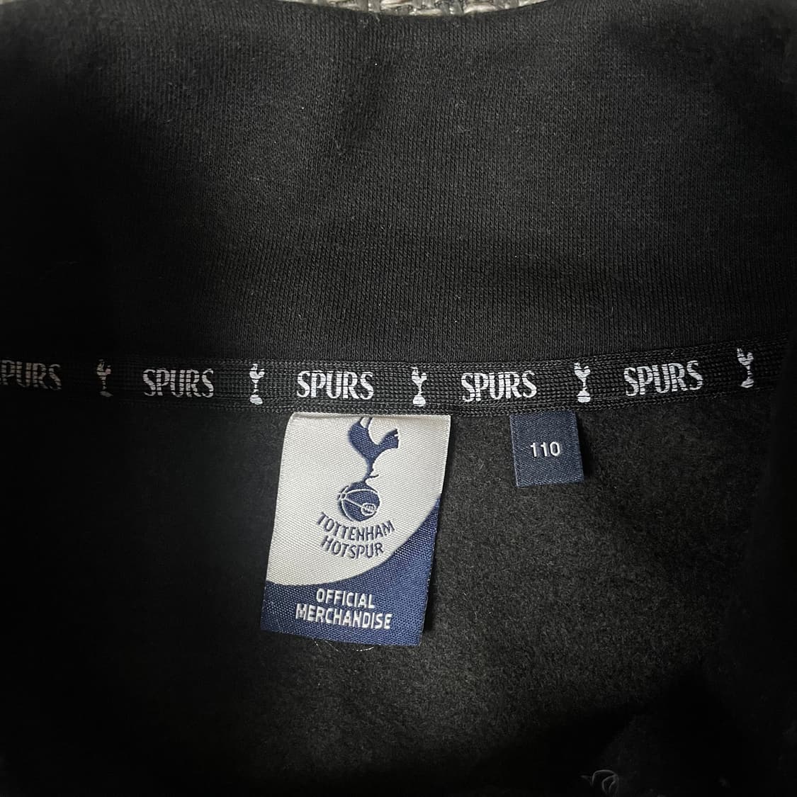 풋볼스탠다드 토트넘 심플 하이넥 집업 110 상품이미지4