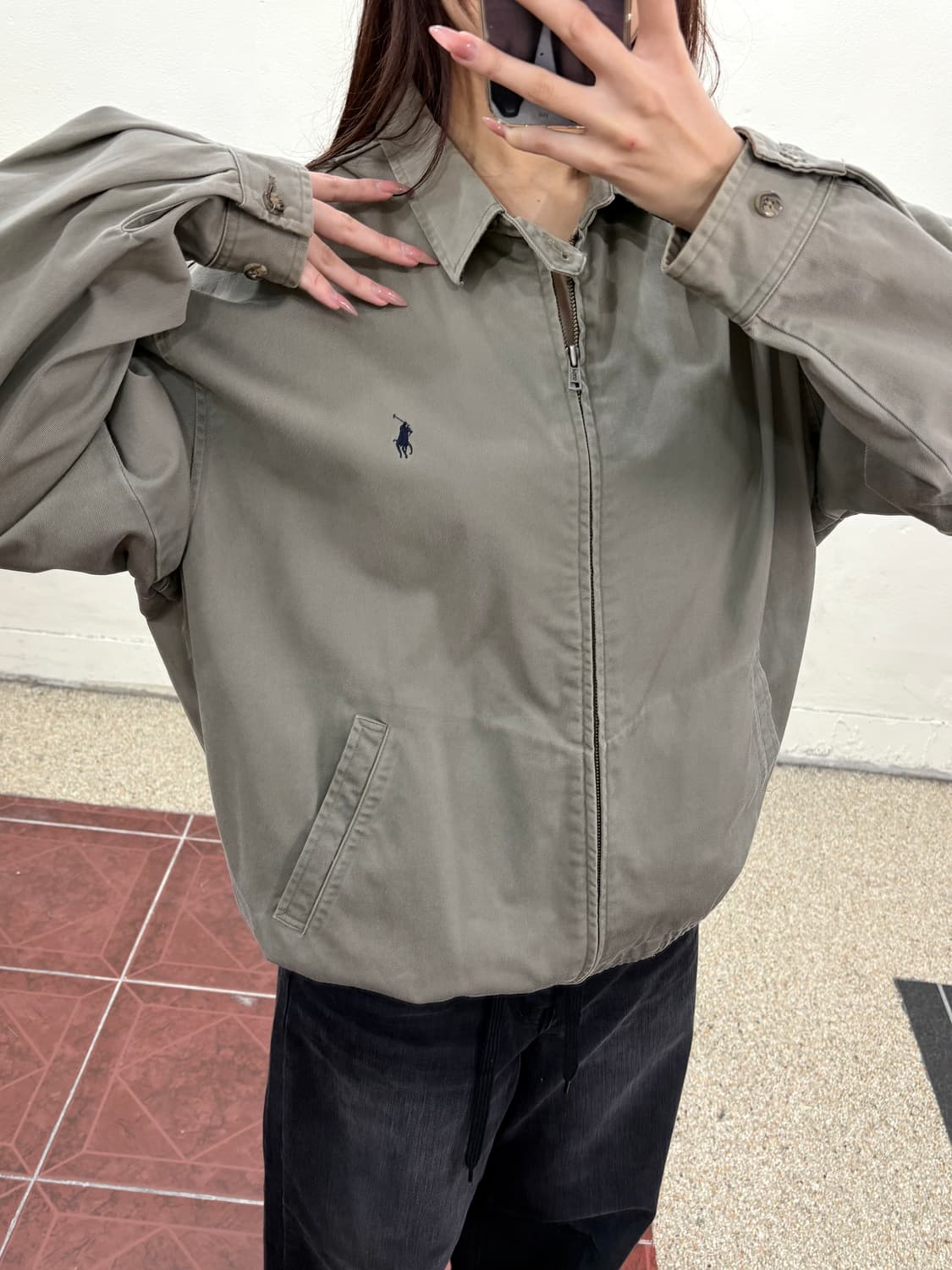 폴로 블루종자켓 L 상품이미지7