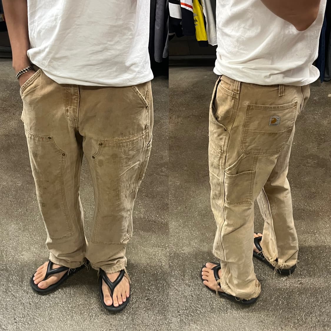 Carhartt 리페어 더블니 워크 팬츠 (32“) 상품이미지8