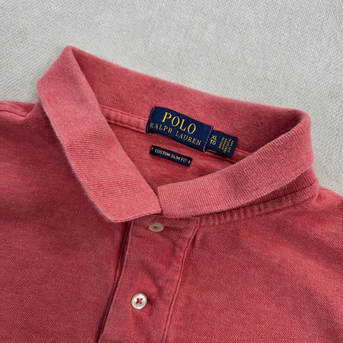 XL 폴로 랄프로렌 반팔 카라티 0224J 상품이미지3