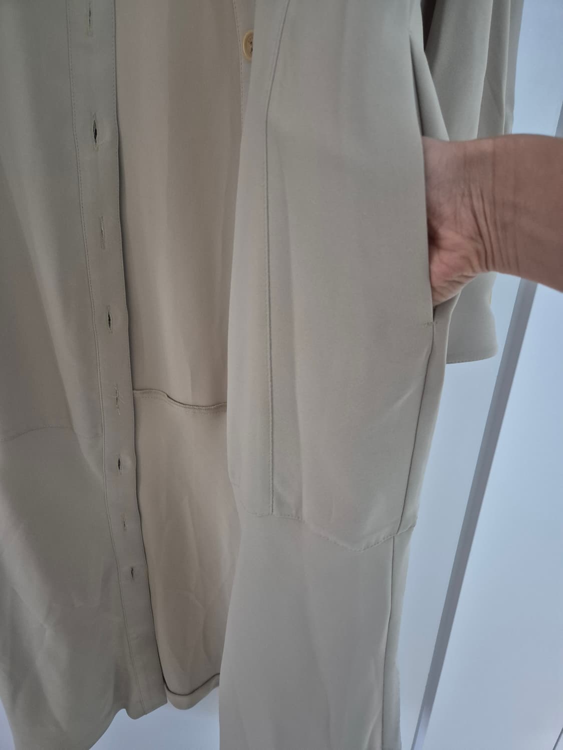 그로브 원피스 셔츠형쟈켓 상품이미지4