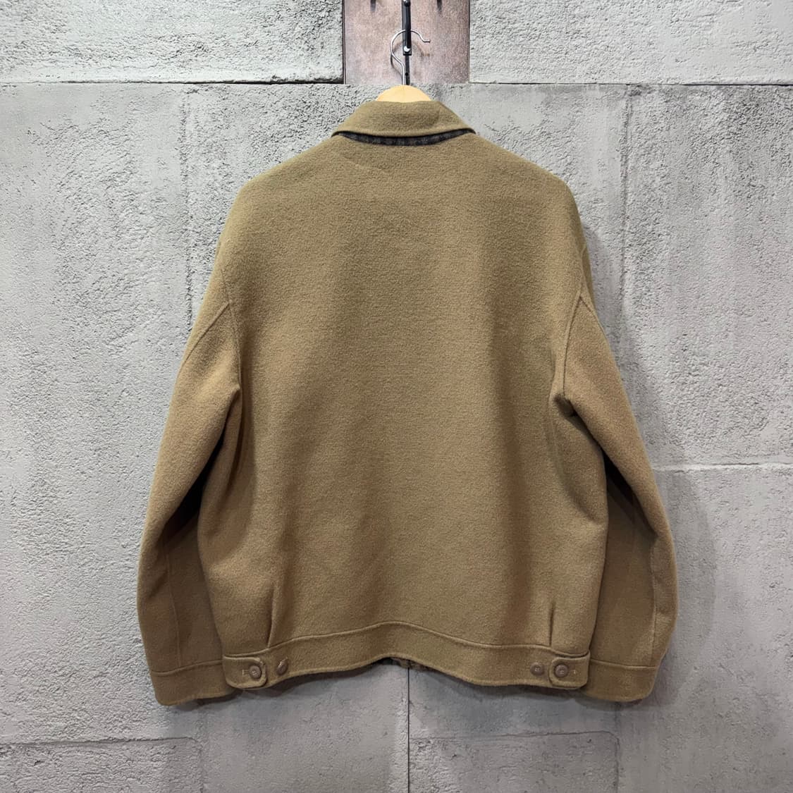 리치우드 클래식 울 블루종 자켓 (XL)   상품이미지5