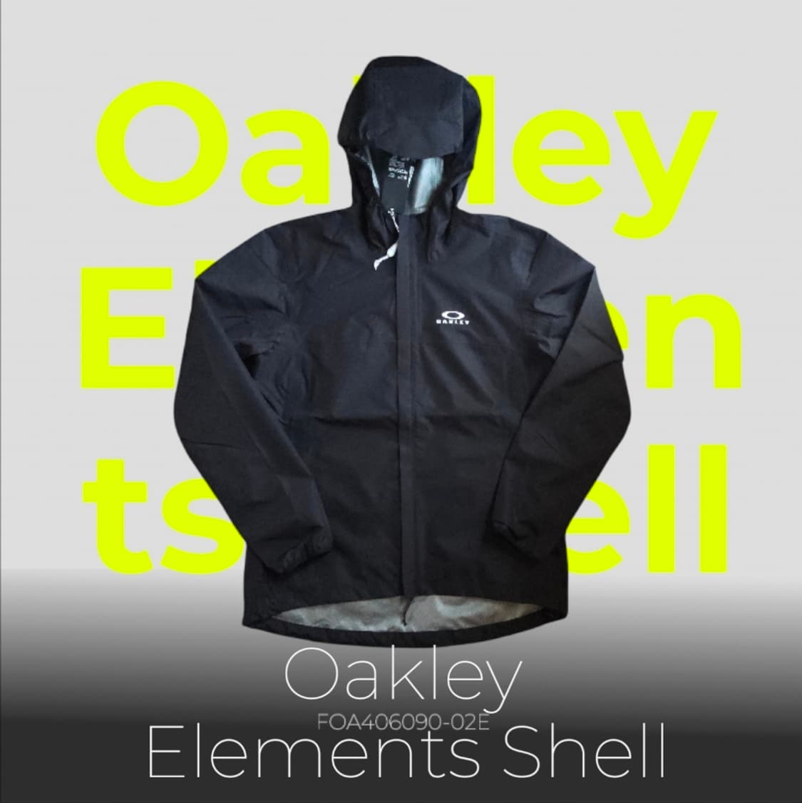 새제품L,XL) 오클리 엘리먼츠 쉘자켓2.0 블랙아웃 FOA406090 상품이미지1