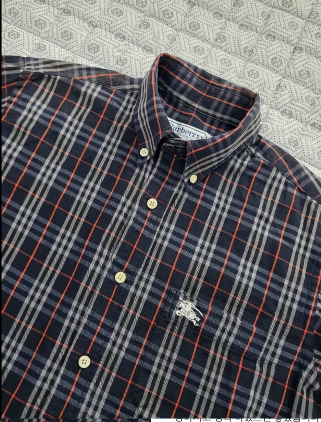 버버리 체크 남방 100 상품이미지4
