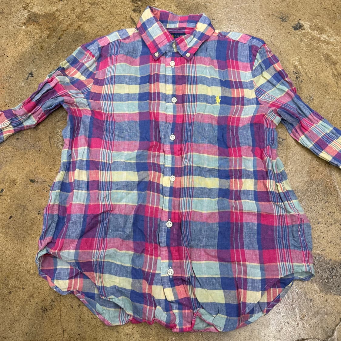 [정품/XL] 폴로 랄프로렌 체크 셔츠 b15 상품이미지3