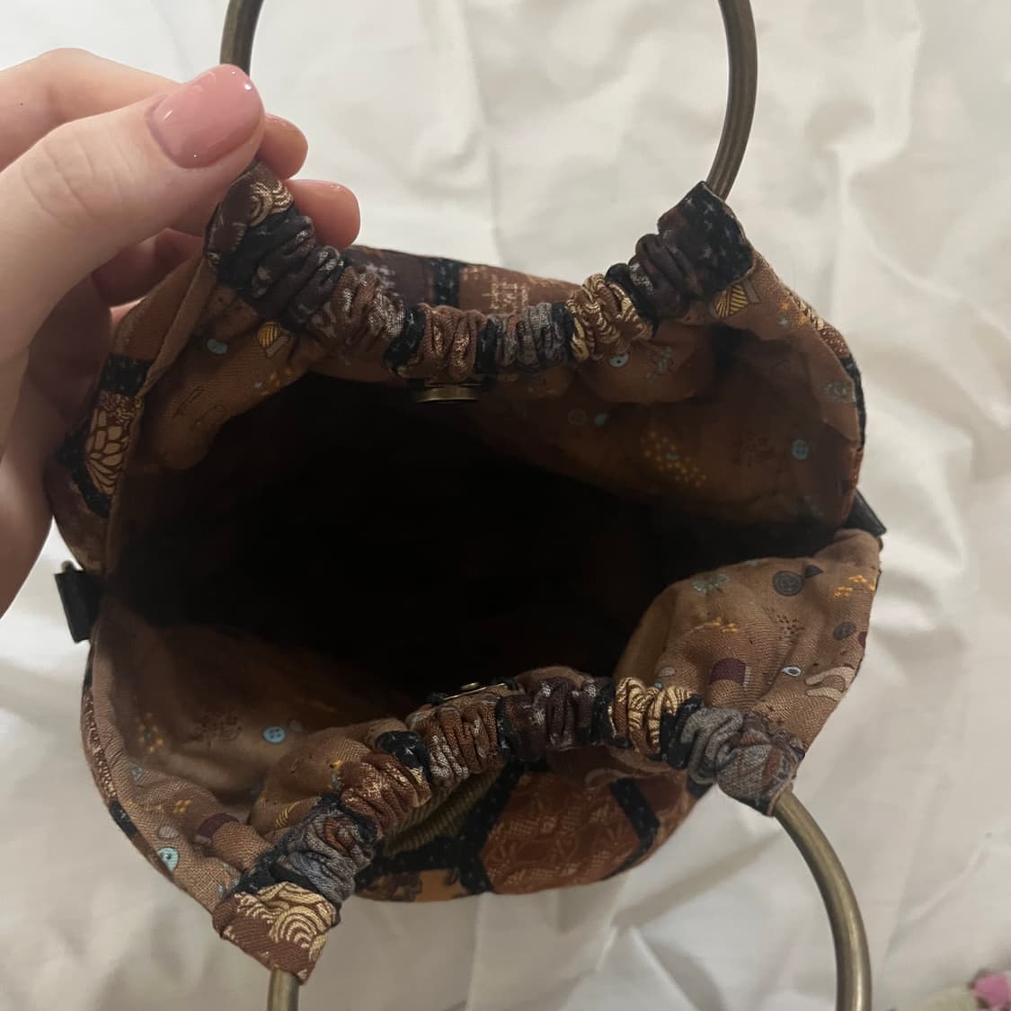 핸드메이드 패치워크 핸드백 상품이미지3