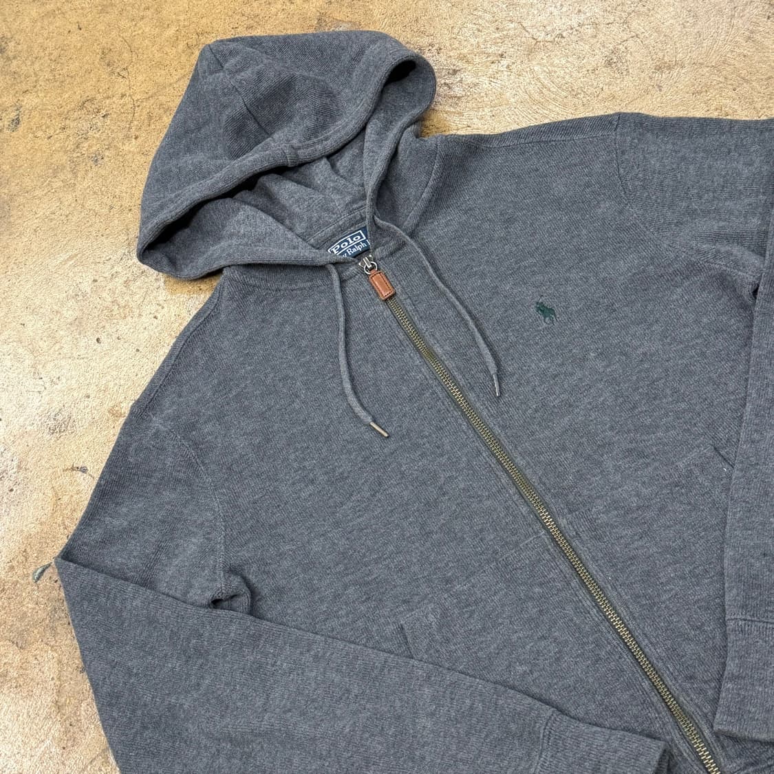 폴로 랄프로렌 그레이 후드집업  상품이미지1
