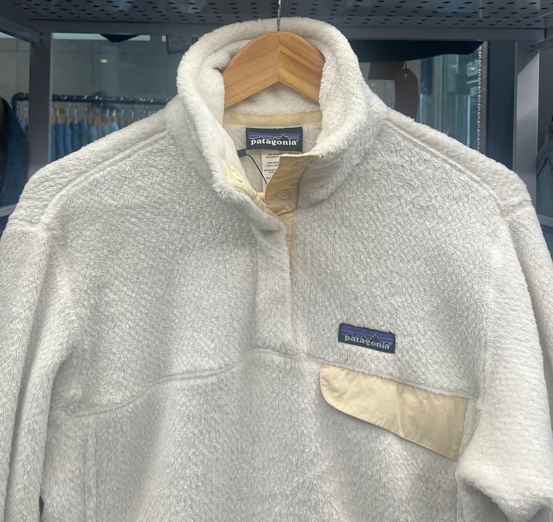 파타고니아 스냅티 플리스 풀오버 아이보리 상품이미지2