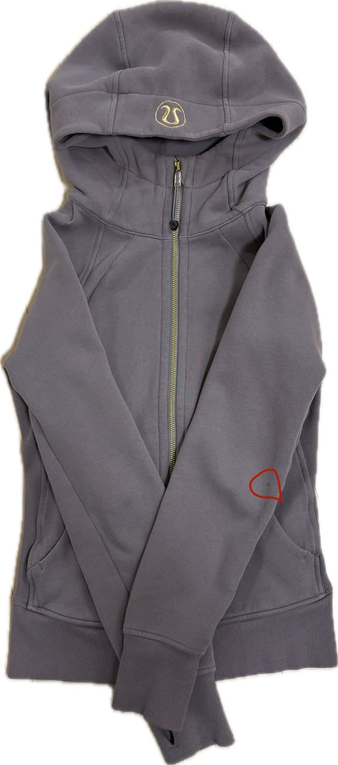 룰루레몬 스쿠바 풀집 후드집업 보라 2 상품이미지2