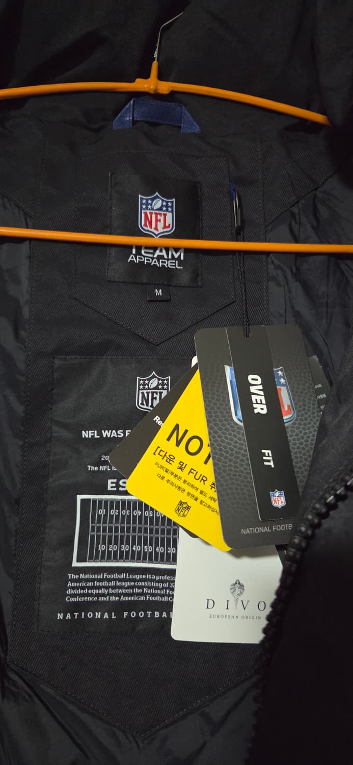 NFL 엔에프엘 덕다운 패딩 자켓 95사이즈 택포 상품이미지8