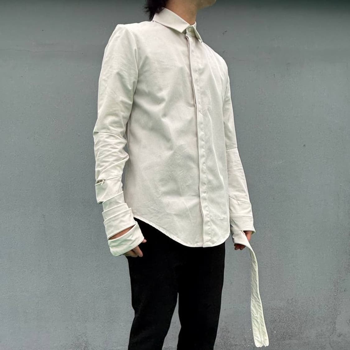 OBSCUR Long Sleeve Strap Shirt 상품이미지4