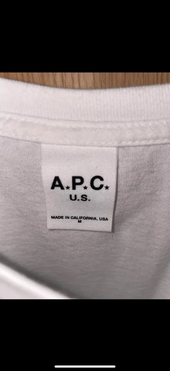 A.P.C marcellus 티셔츠 아페쎄 상품이미지3