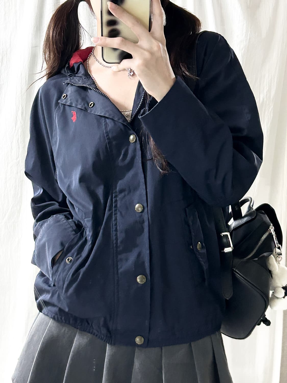 폴로 레드포니 네이비 바람막이 상품이미지3