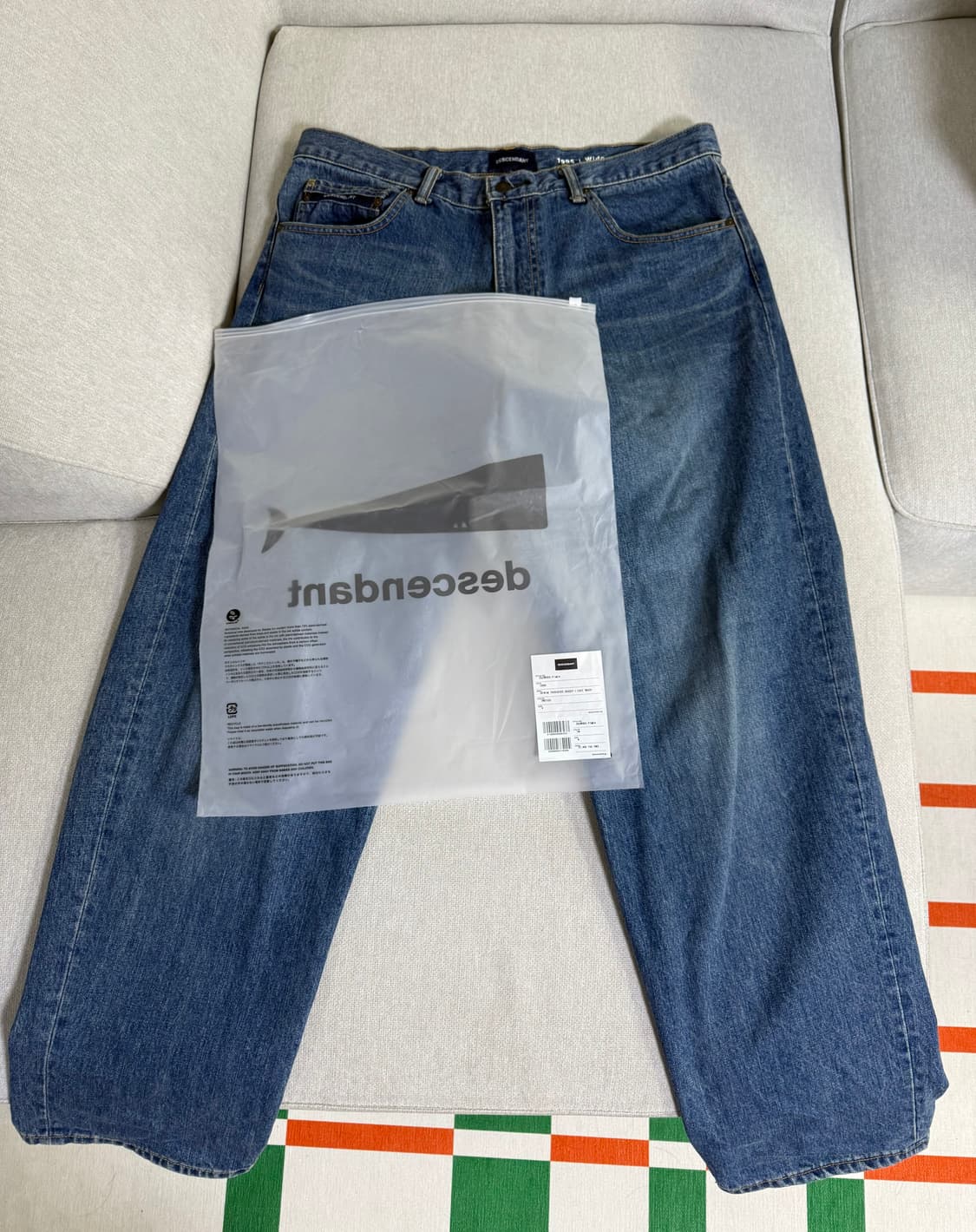 디센던트 25fw 1995 데님 팬츠 4사이즈 중청 상품이미지3