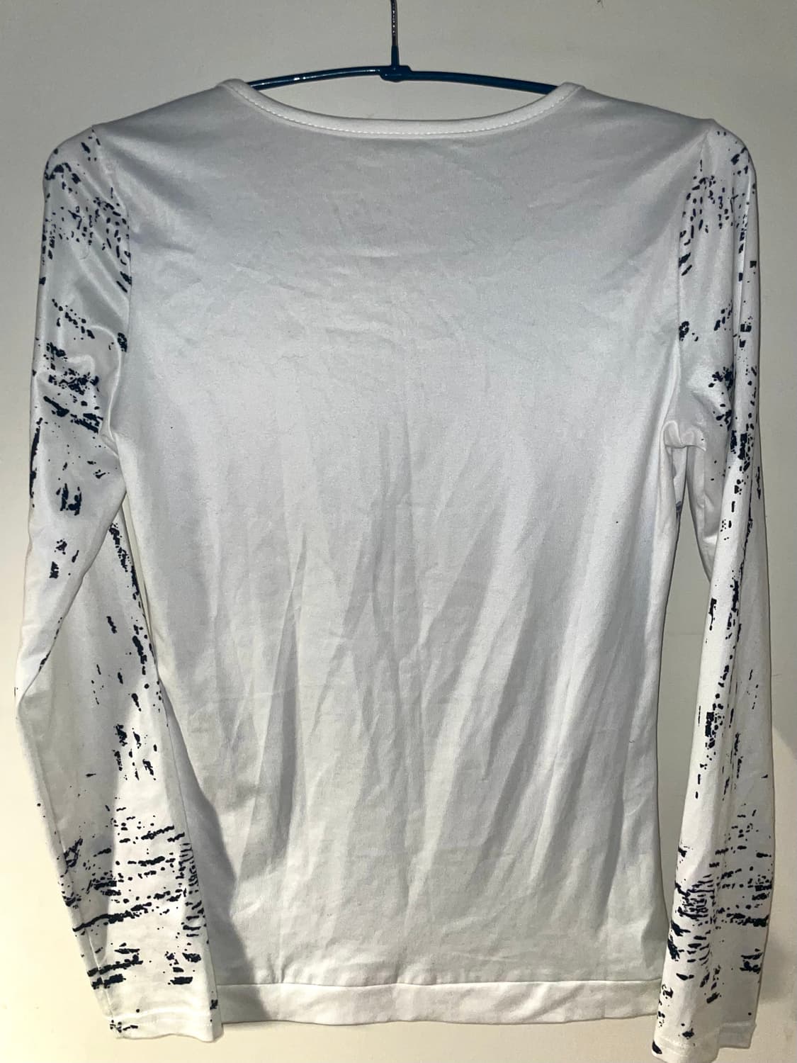 ⚔️🤍펑크 프린트 롱슬리브 화이트 상품이미지3