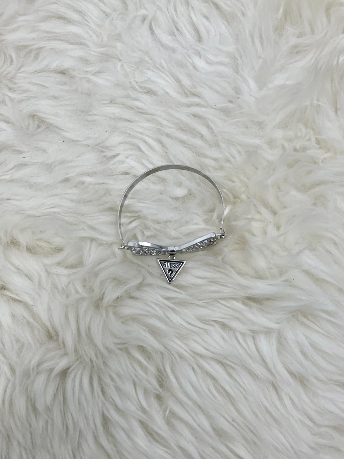 게스 갸루 리본 큐빅 팔찌 상품이미지3