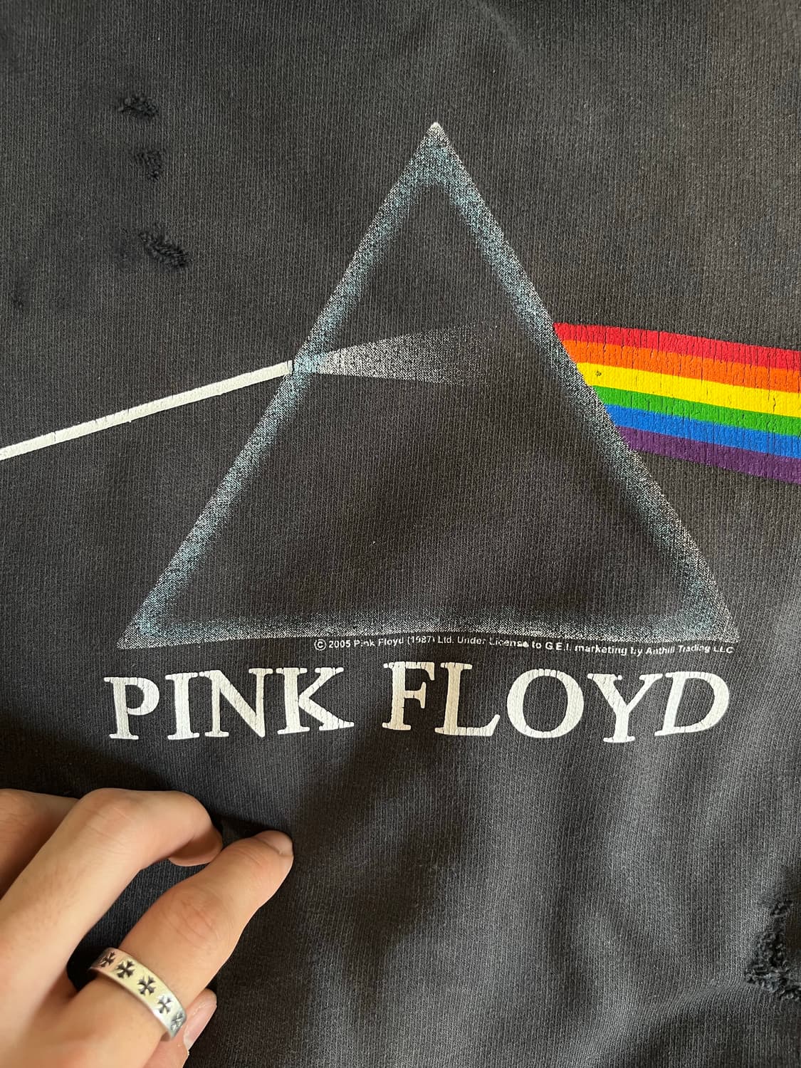 2005s pink floyd 빈티지 머천다이즈 후디 상품이미지2