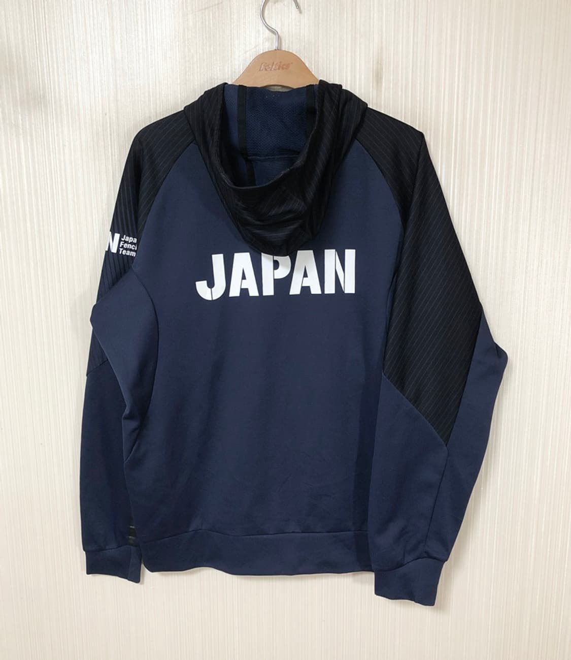 데상트 일본 펜싱국가대표팀 지급용 후드집업자켓 XO(XXL) 상품이미지8