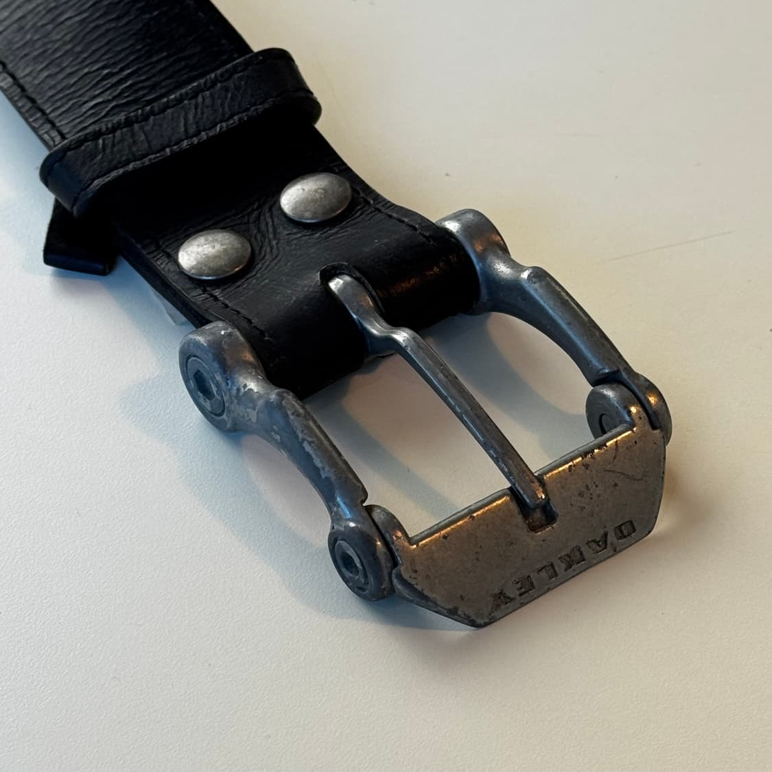 오클리 00s 아카이브 레더 벨트 (OS) 카우하이드 상품이미지4