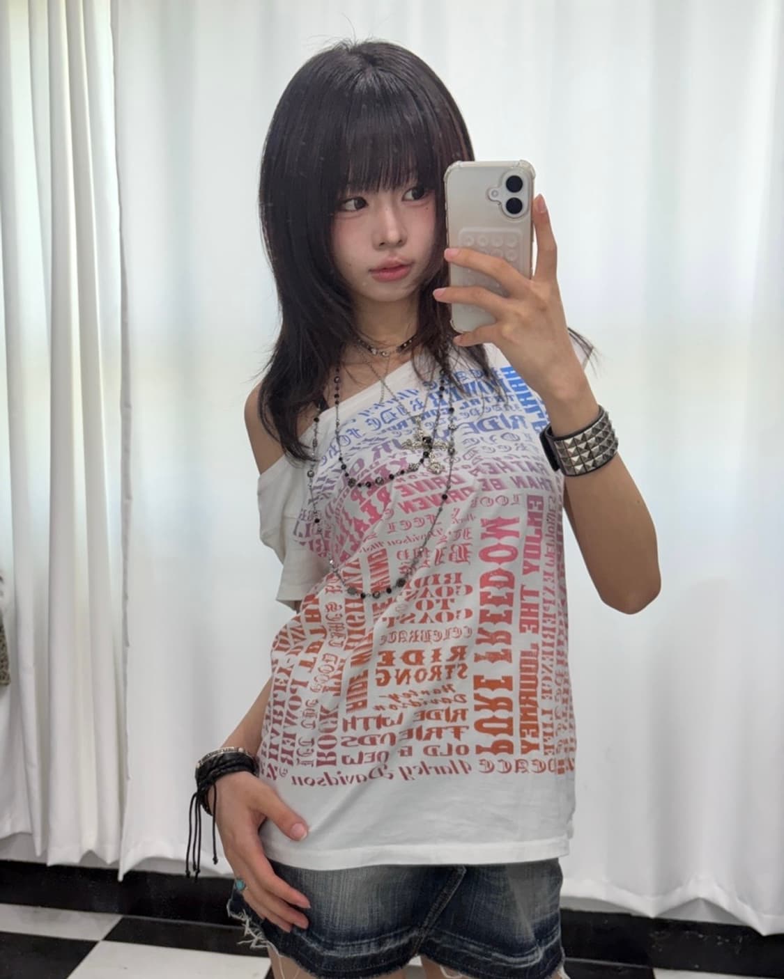 🎸Harley-Davidson 레터링 티셔츠🎸 상품이미지2