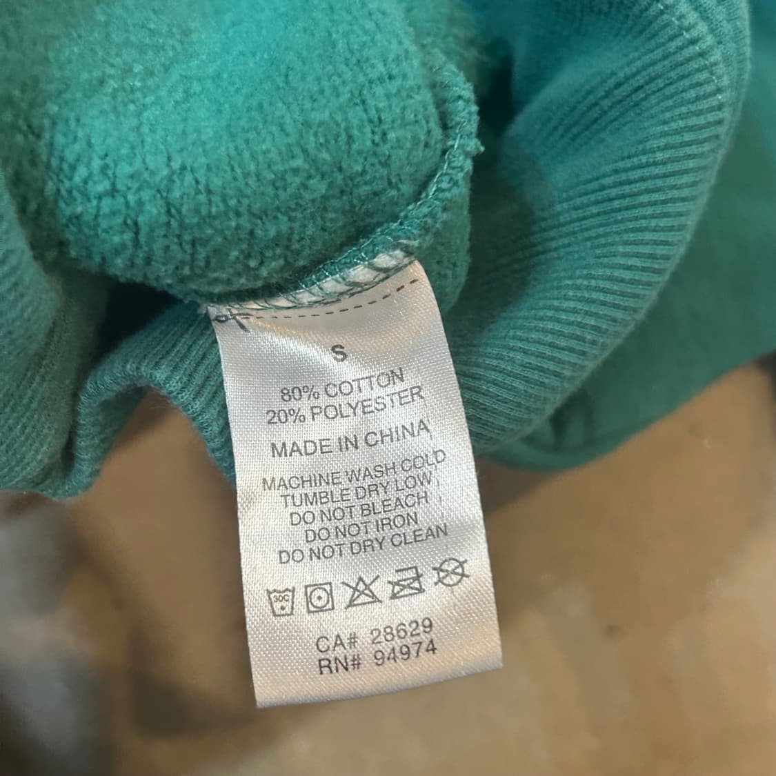 S 스투시 그린 후드티 상품이미지5