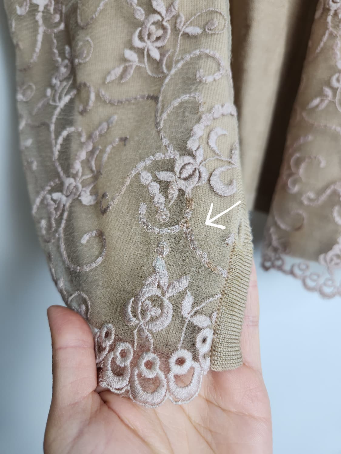 자수 가디건 베스트 상품이미지9