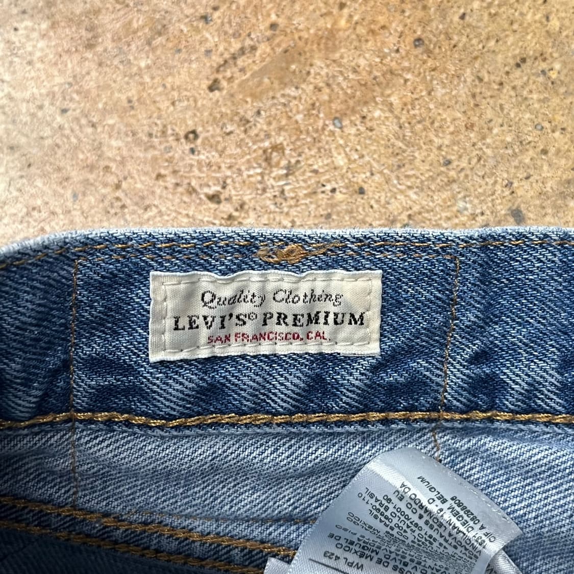 [정품] 리바이스 연청 데님 팬츠 b8 상품이미지6