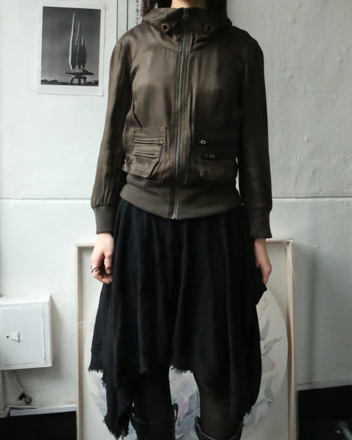 아르마니 익스체인지 카고 밀리터리 자켓 상품이미지3