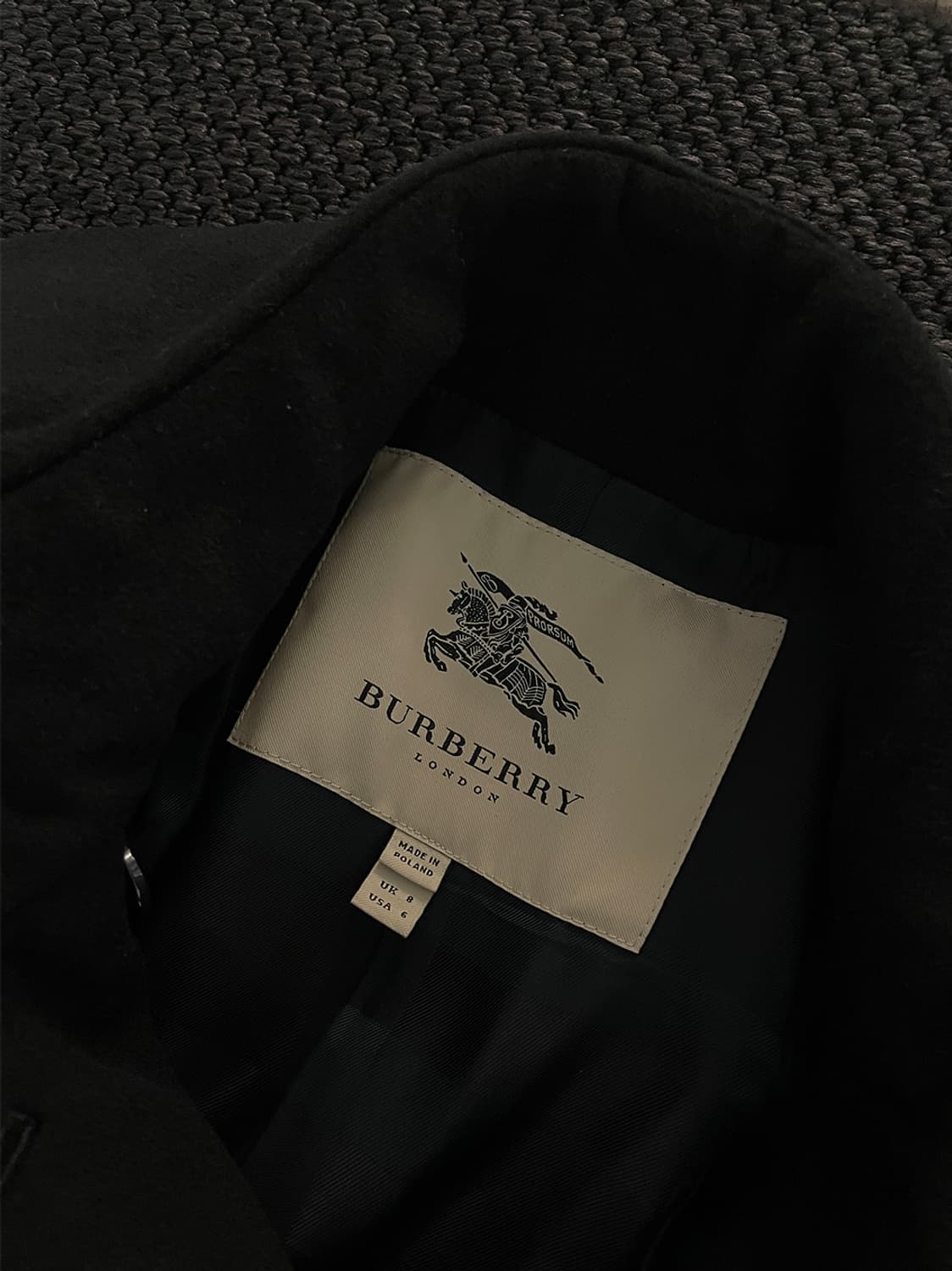 버버리 캐시미어 블랜드 울 롱코트 상품이미지5