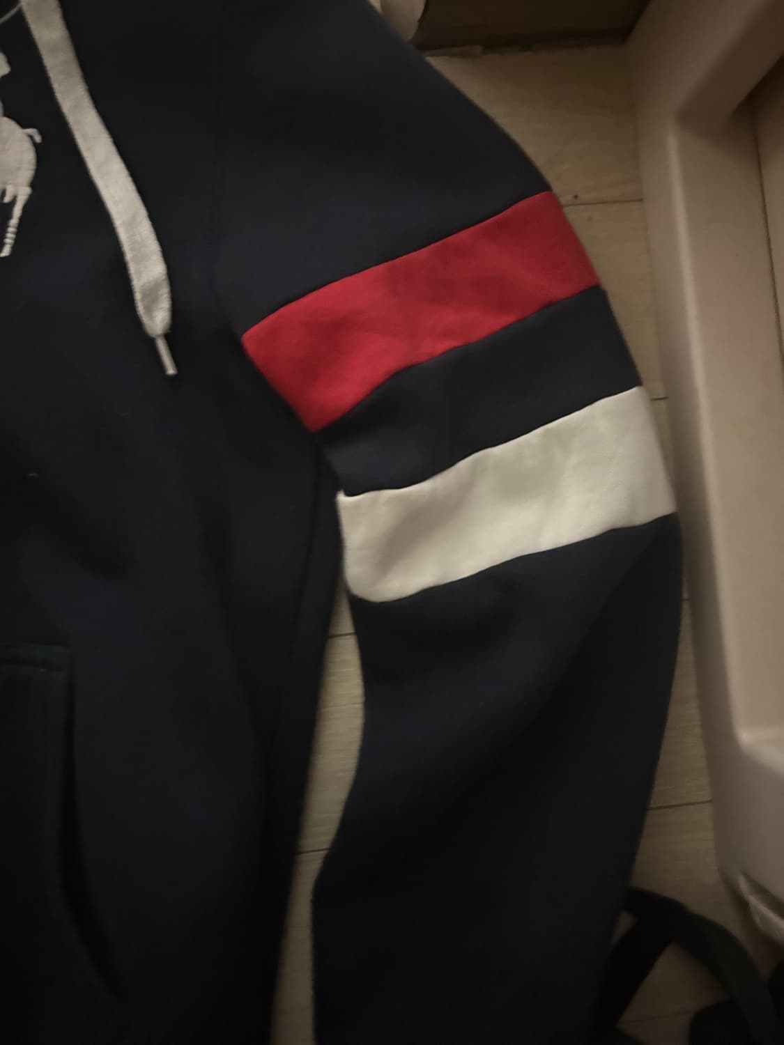 폴로 빅포니 후드집업 블랙 s 상품이미지2