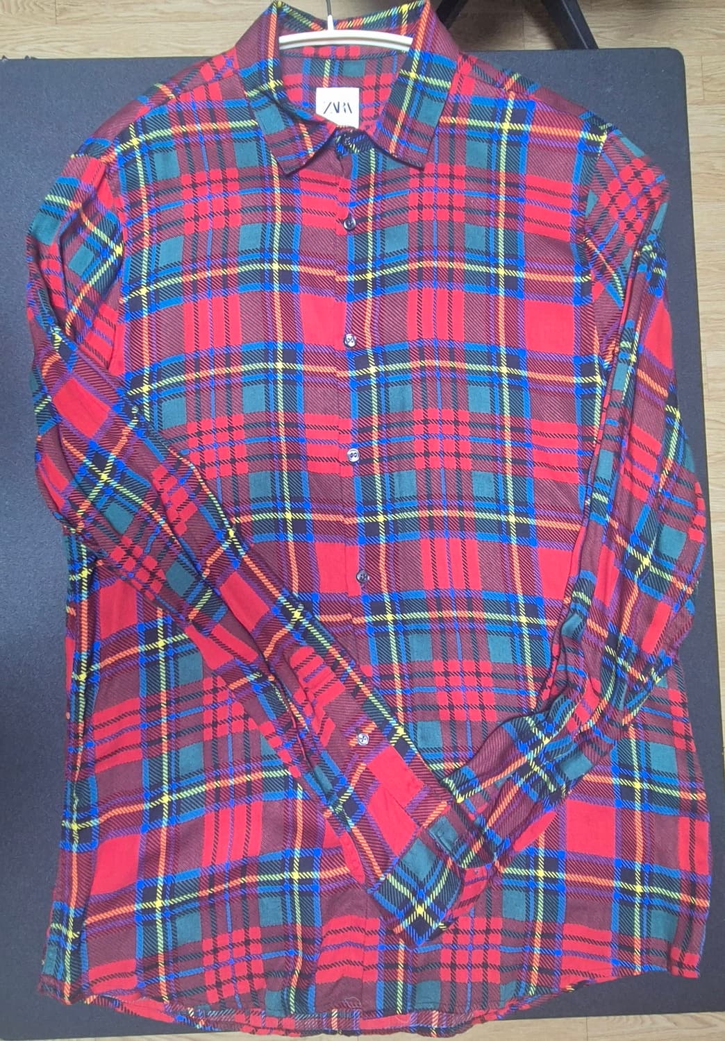 자라 체크셔츠 상품이미지1