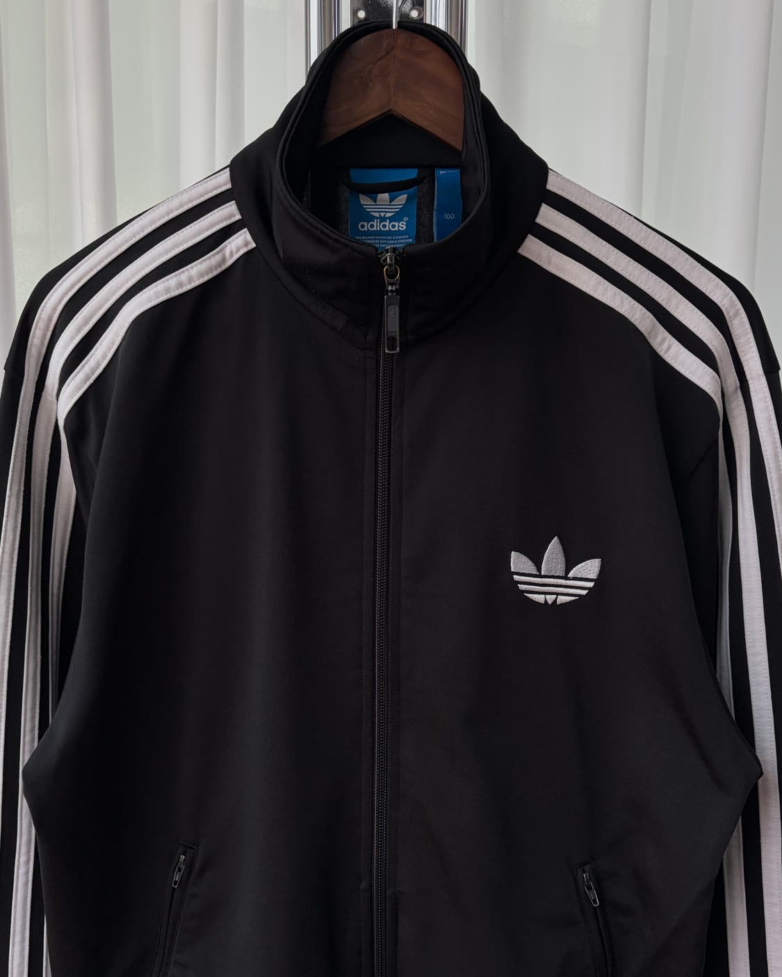 [L]아디다스 구형 파이어버드 블랙 트랙탑 져지 상품이미지4