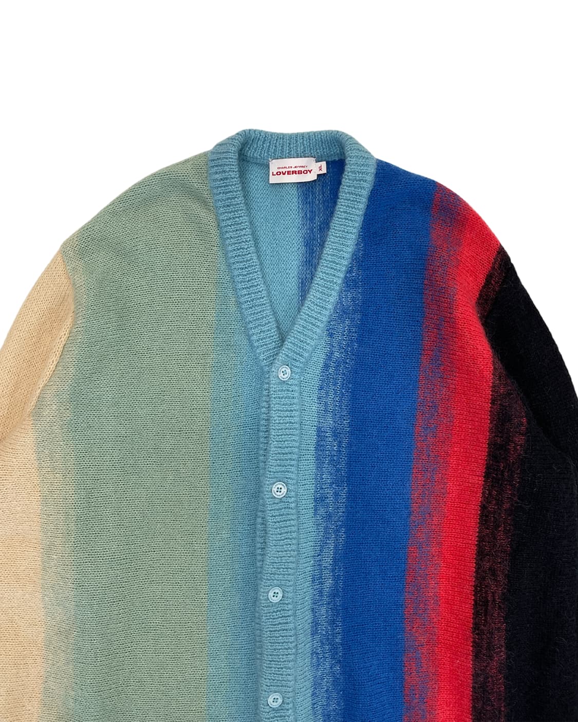 찰스 제프리 러버보이 21AW 멀티 컬러 모헤어 가디건 상품이미지6