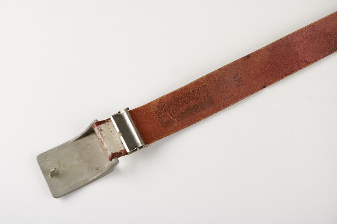 [26~32인치] 빈티지 리바이스 버클 가죽 벨트 상품이미지4