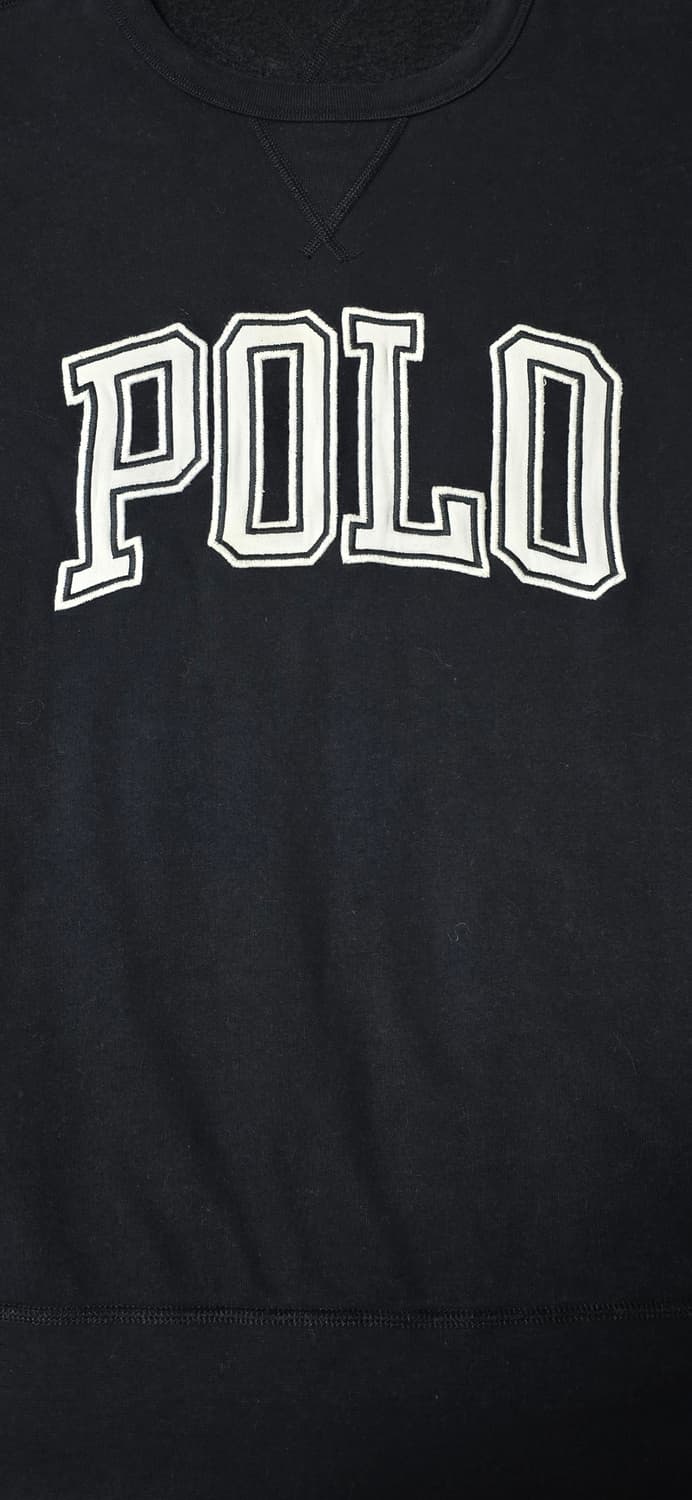 폴로 랄프로렌 블랙 맨투맨 XL 상품이미지5