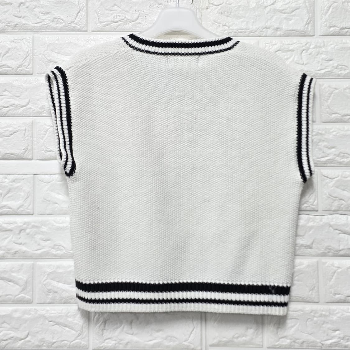 택포// I LOVE J 니트 조끼 140 상품이미지4