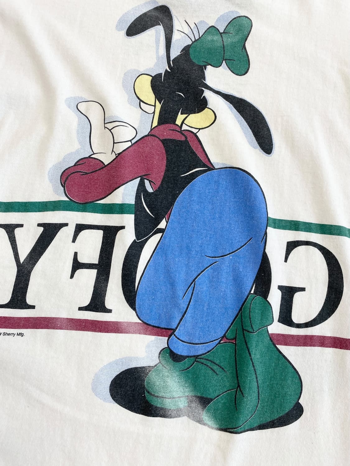 90's 디즈니 구피 반팔티셔츠  상품이미지9