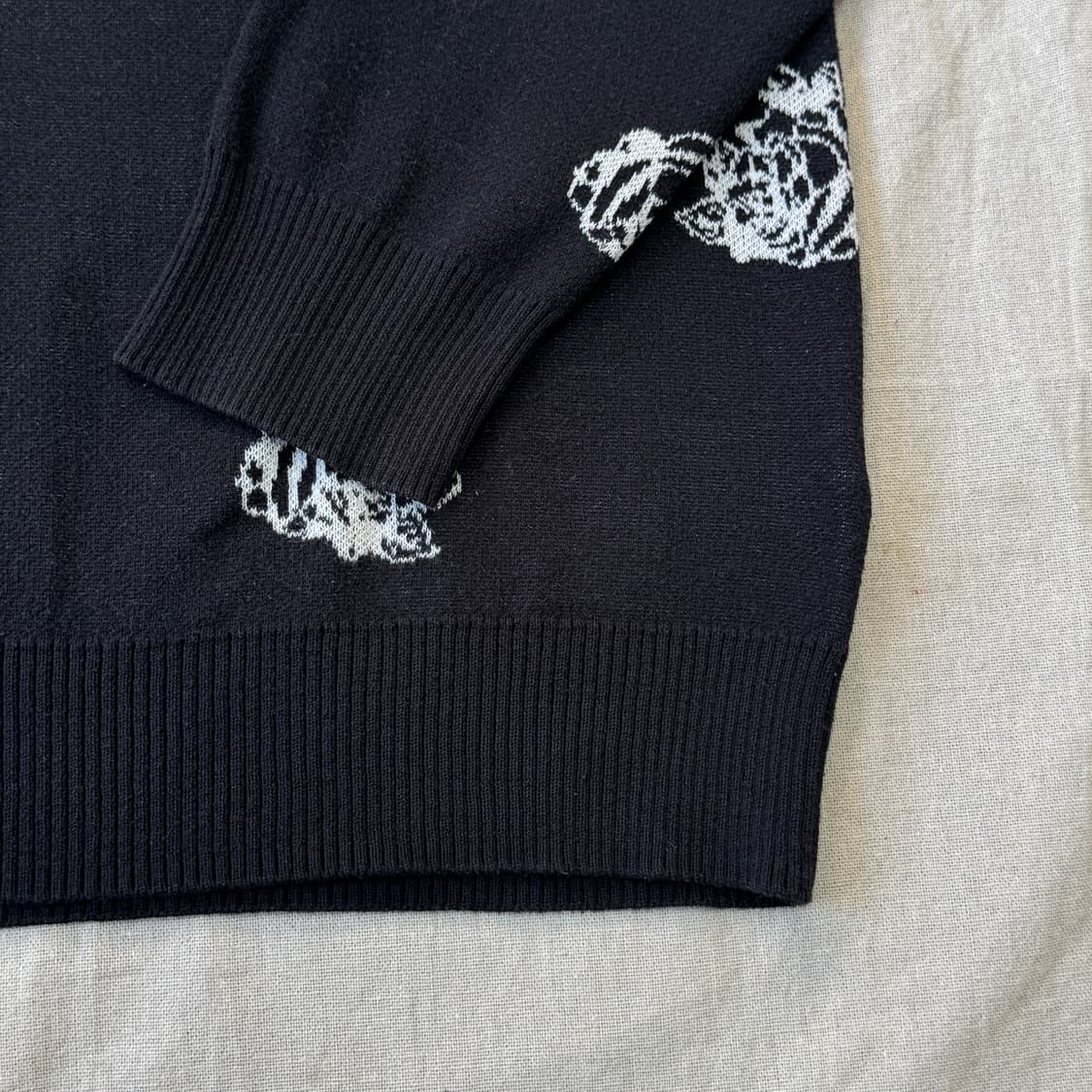 오베이 플라워 니트 L 상품이미지3