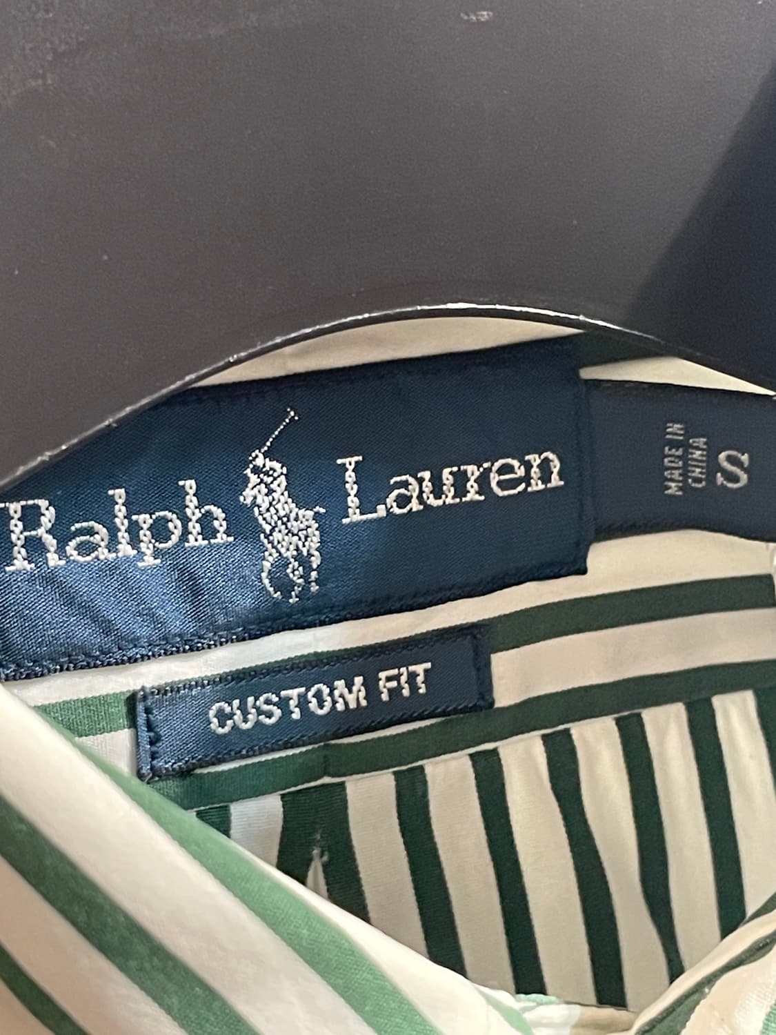 폴로 랄프로렌 스트라이프 커스텀핏 셔츠 상품이미지2