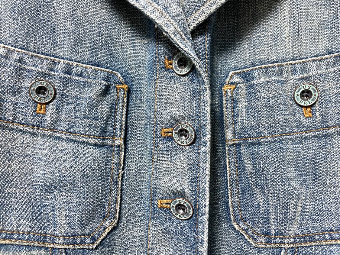 여성 폴로 랄프로렌 슬림핏 웨스턴 데님 청자켓 상품이미지4