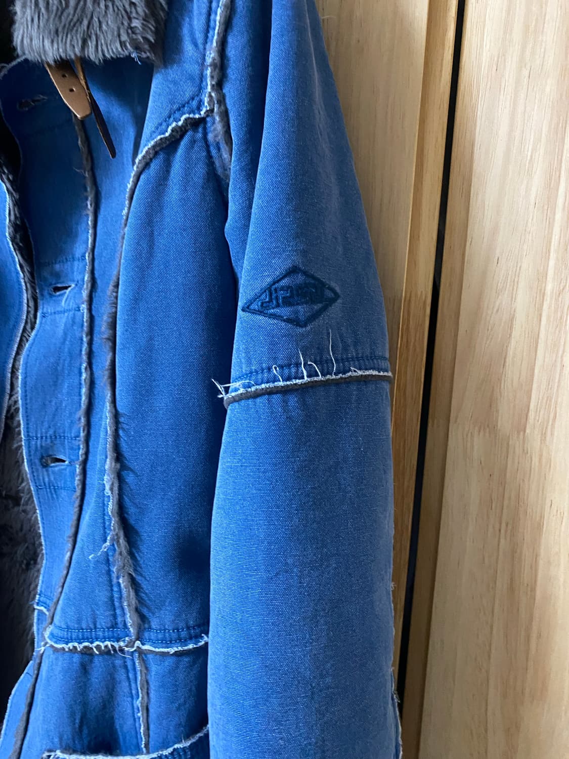 Diesel 그레이퍼 블루 롱코트 상품이미지2