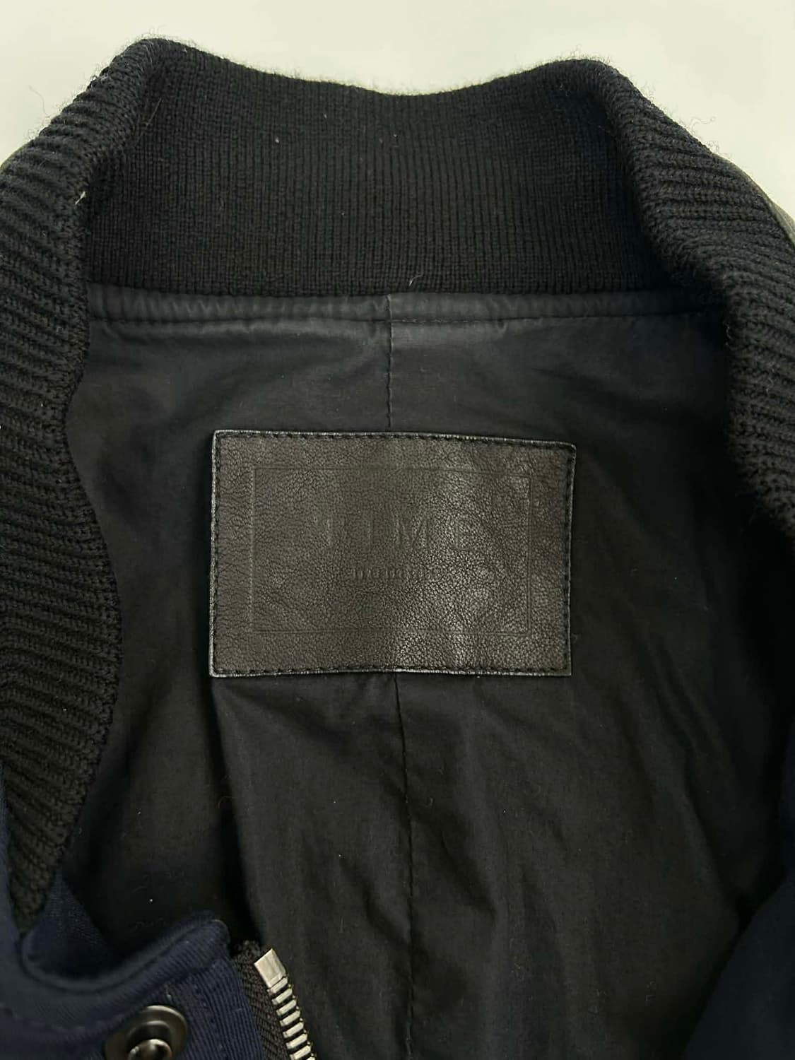 [95] 타임 옴므 양가죽 울 스타디움 바시티 슬리브 자켓 상품이미지4