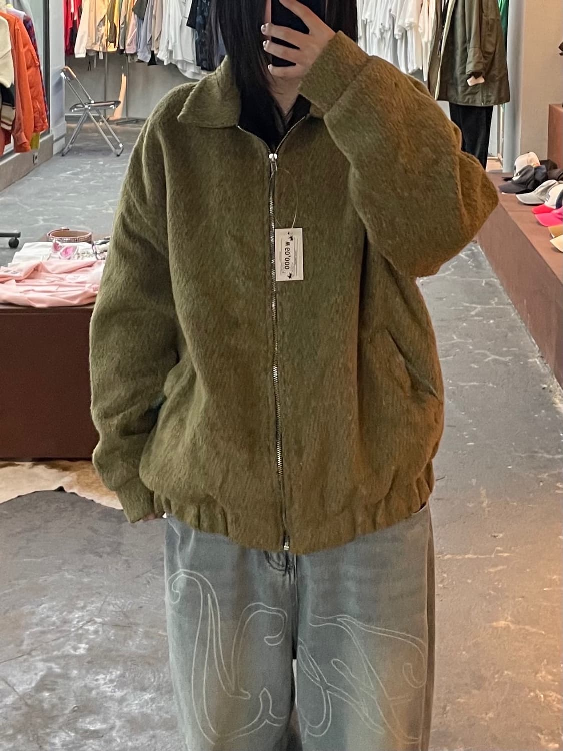 HEXAGON 트위드 니트 자켓 H1886 상품이미지1