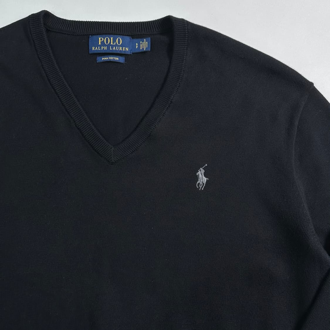 폴로 랄프로렌 블랙 코튼 니트   상품이미지3