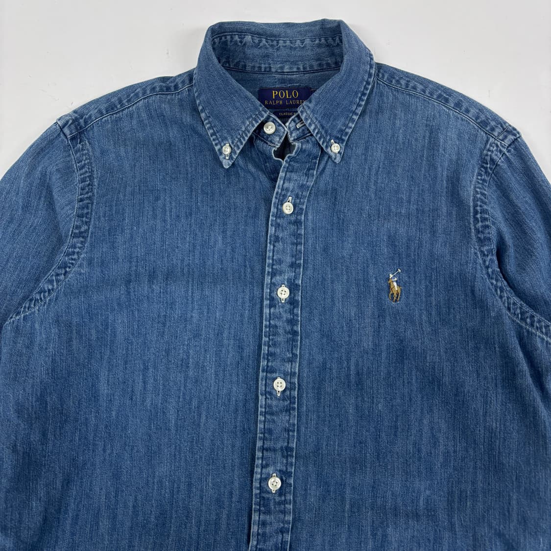 폴로 데님 셔츠  상품이미지4