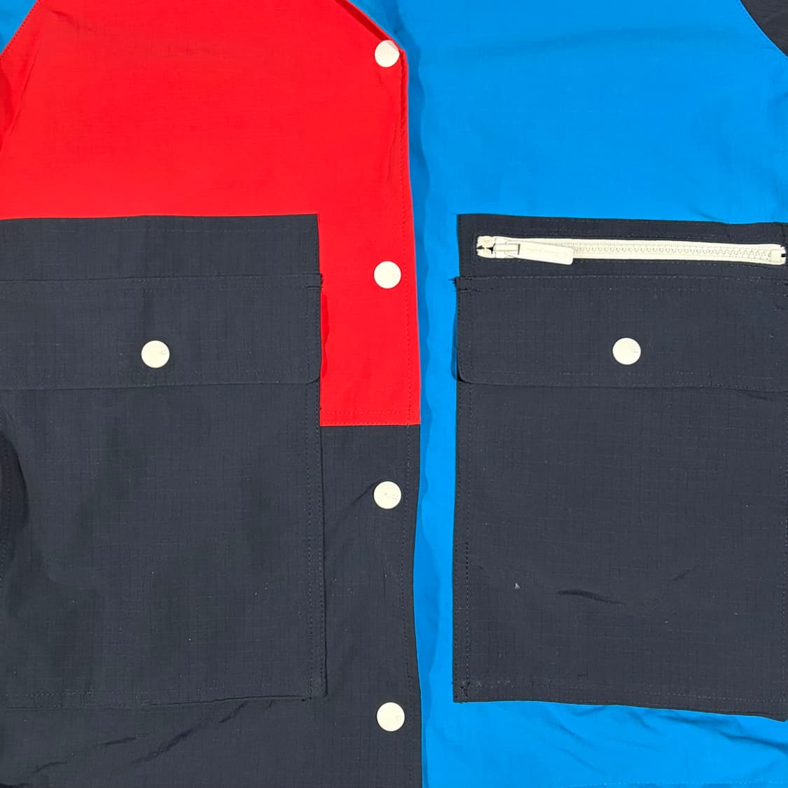 챔피온 블루 네온 바람막이 M 상품이미지3