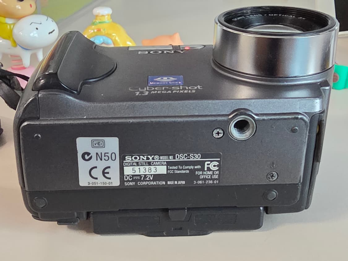 소니 사이버샷 DSC-S30 빈티지디지털카메라 부품용 상품이미지5